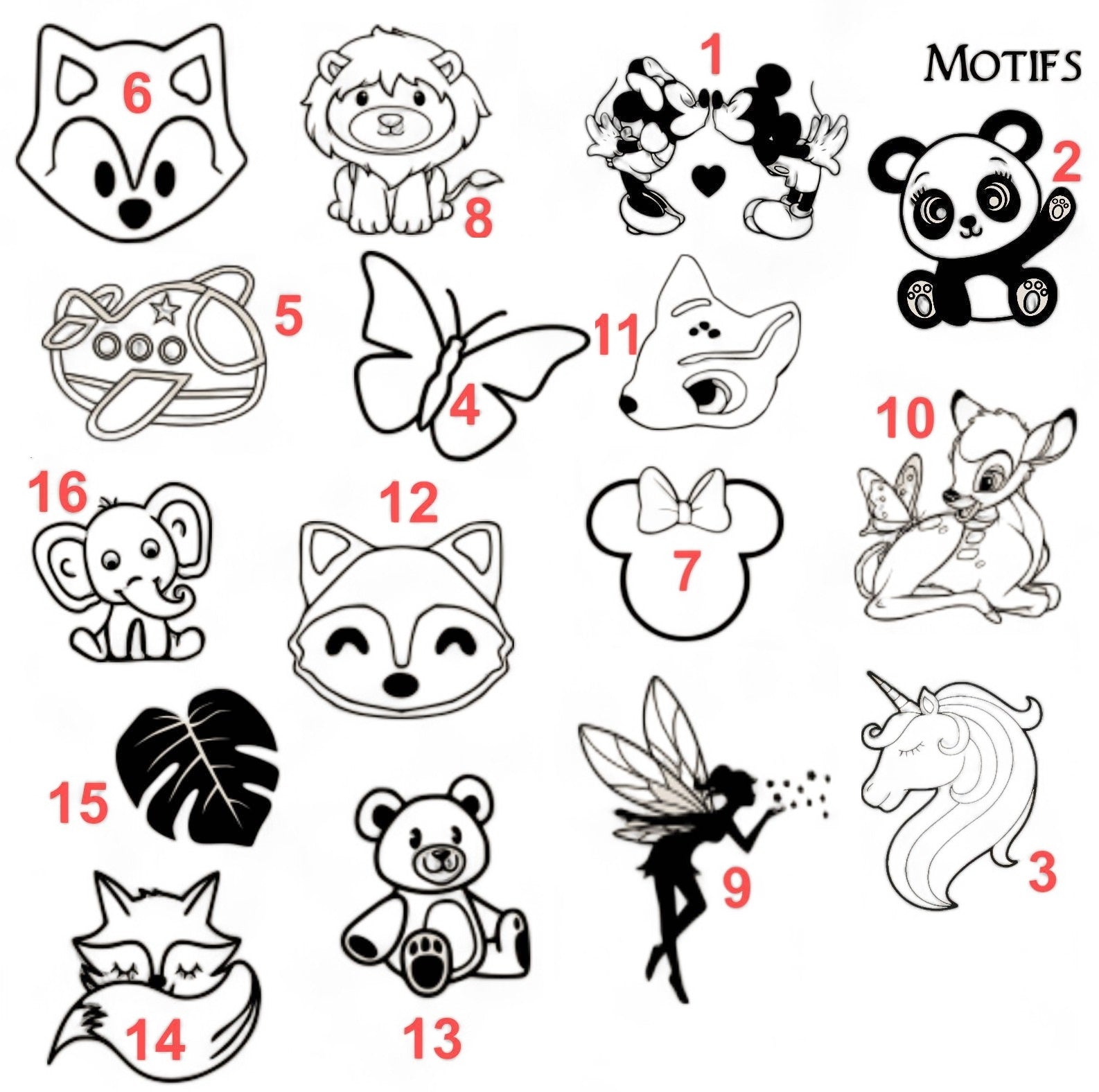 Boite dents de lait personnalisée, modèle rond