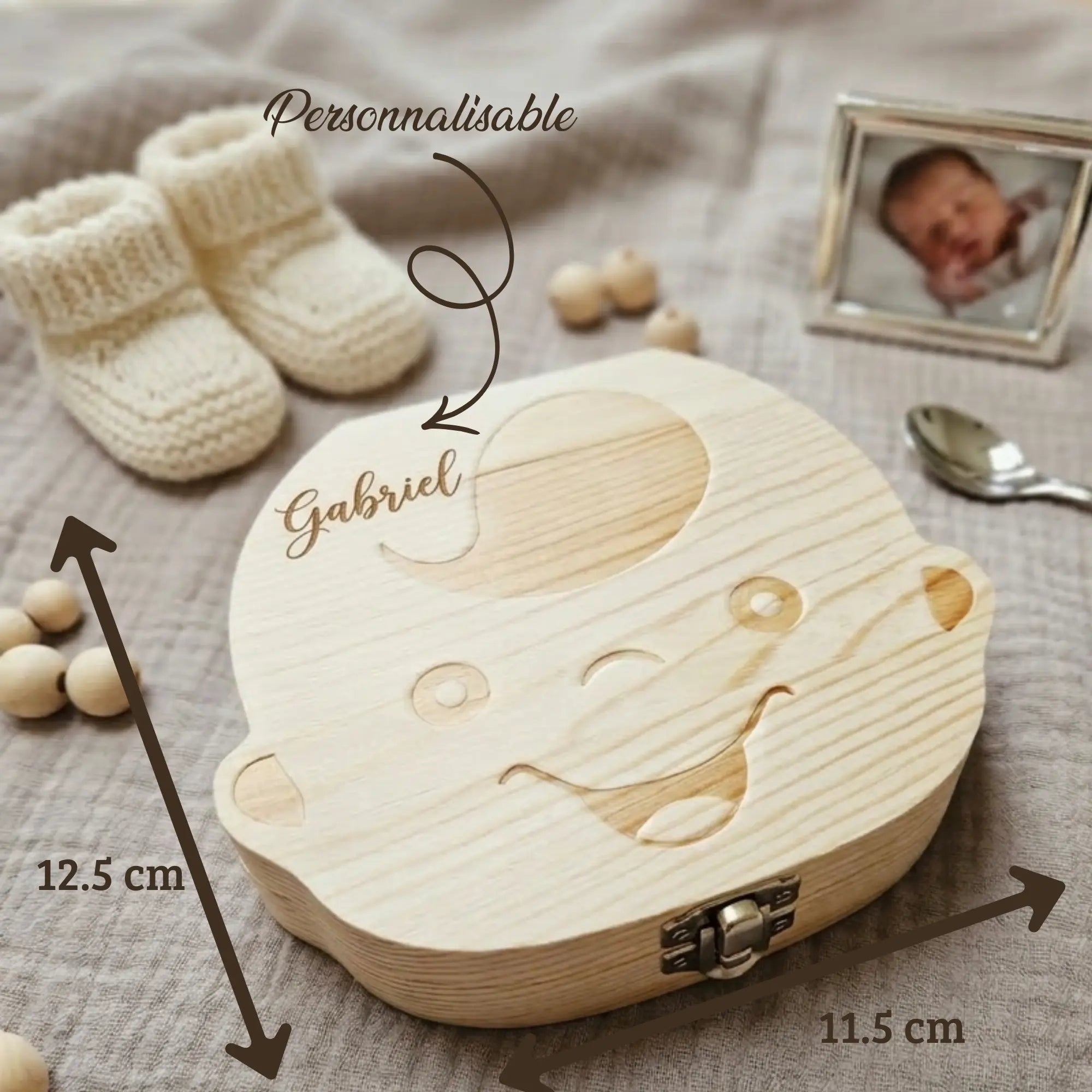 Boite dents de lait personnalisée