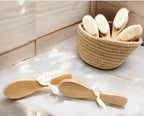Brosse à cheveux en bois personnalisée avec pochette Orgenza