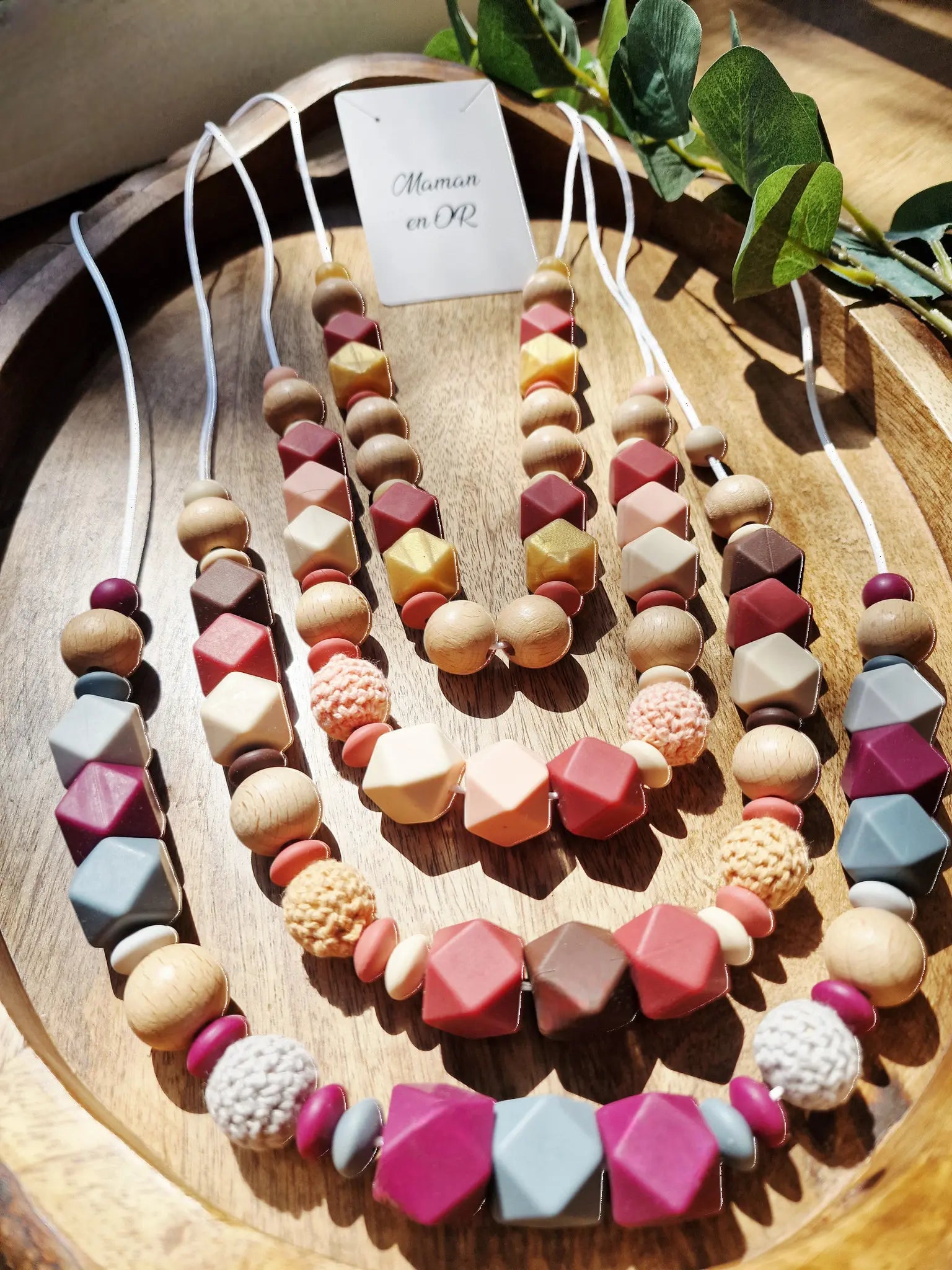 Collier d'allaitement, modèle Aura