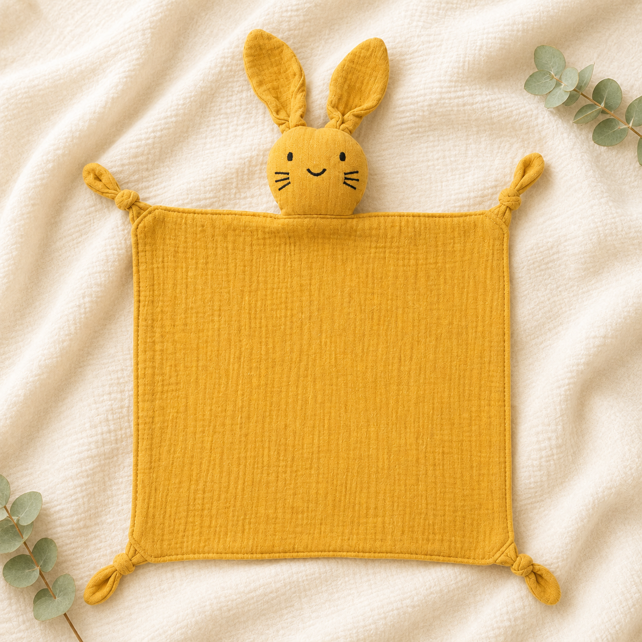Doudou lapin personnalisé avec prénom