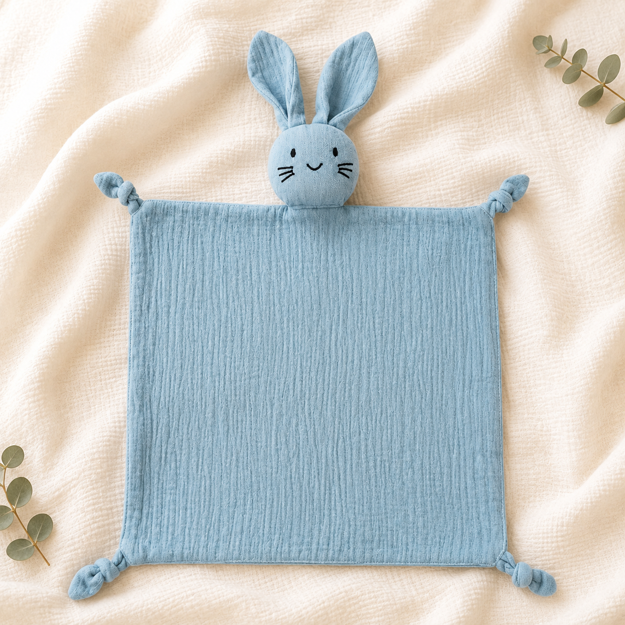 Doudou lapin personnalisé avec prénom