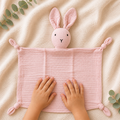 Doudou lapin personnalisé avec prénom – vue 5