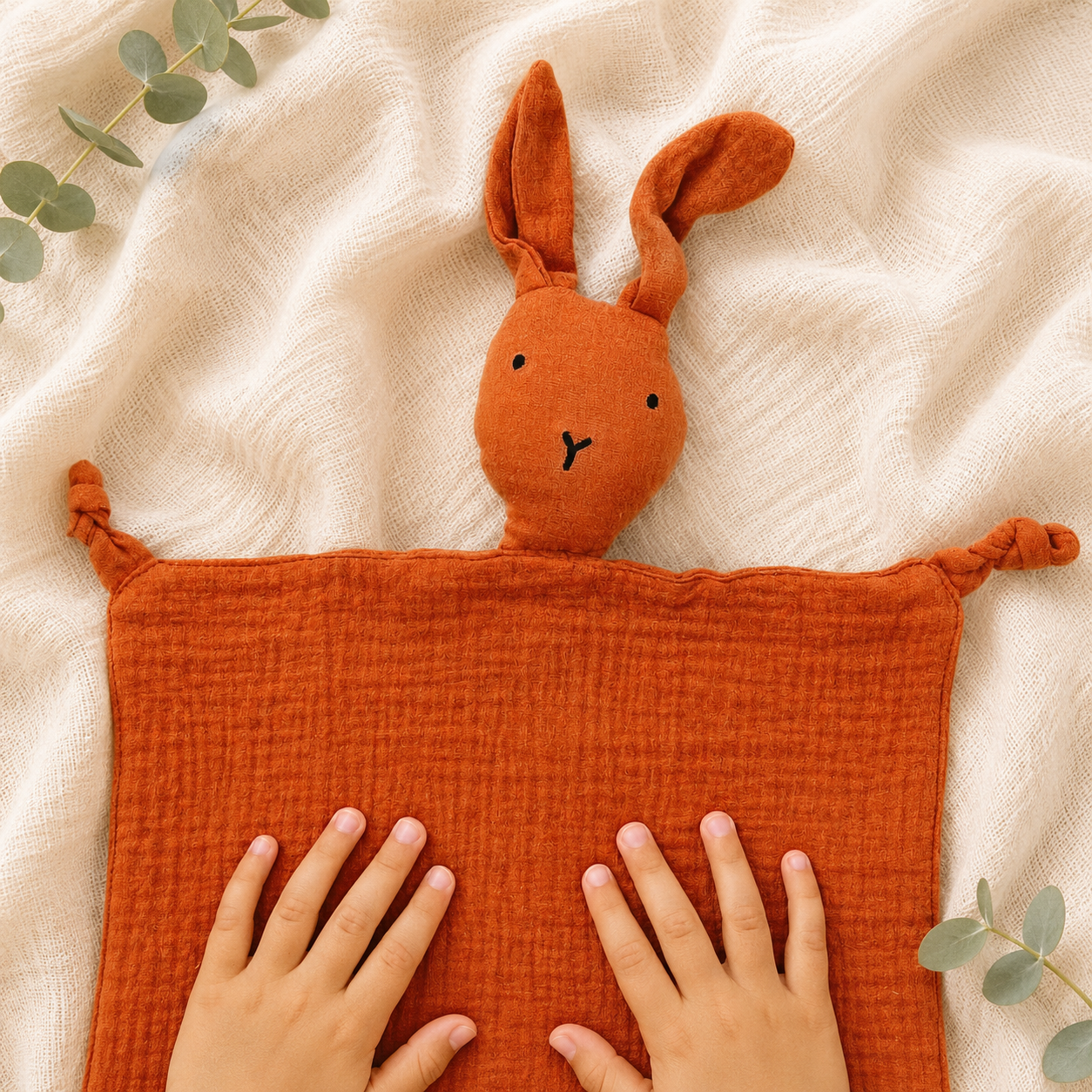 Doudou lapin personnalisé avec prénom – vue 7