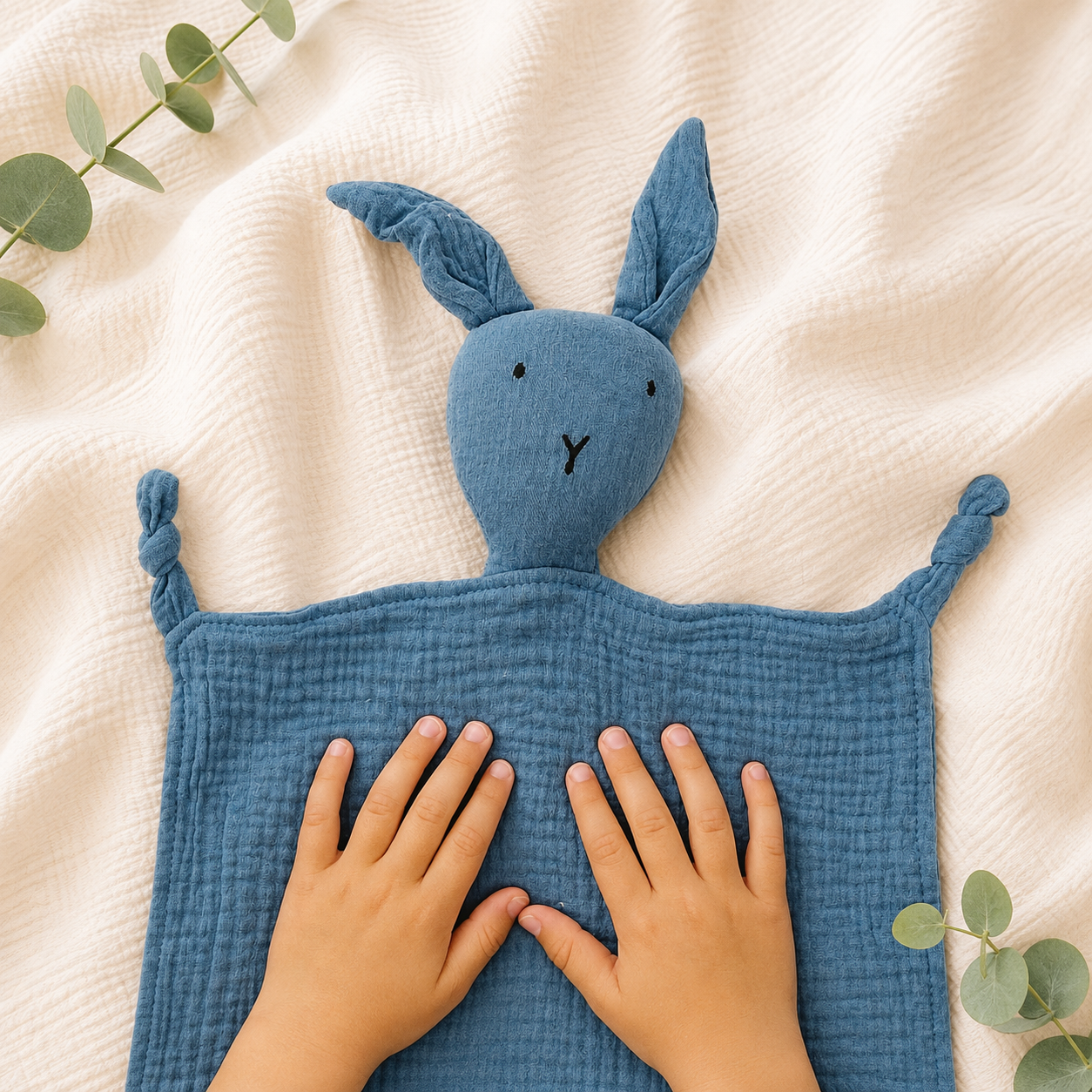 Doudou lapin personnalisé avec prénom – vue 8