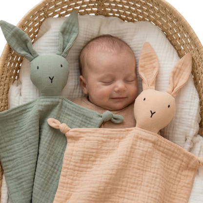 Doudou lapin personnalisé avec prénom – vue 9