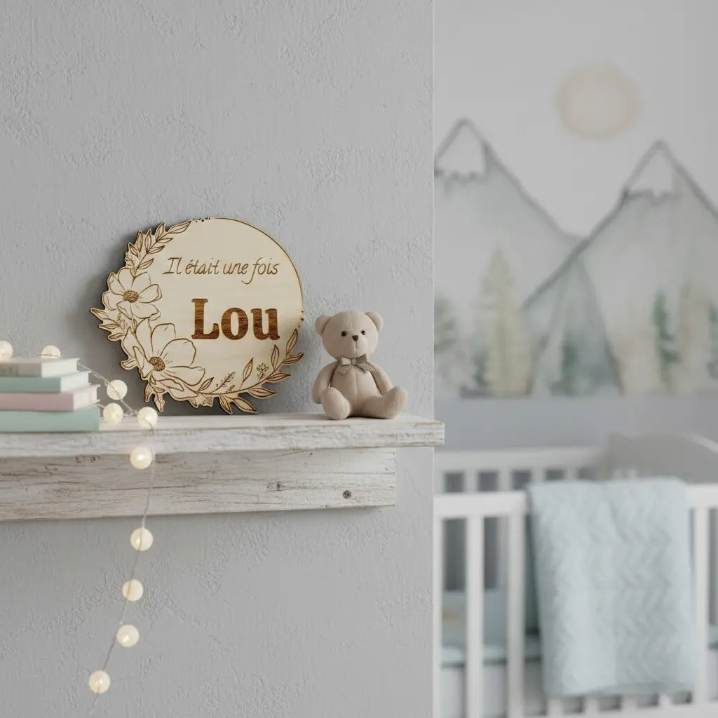 Carte étape florale