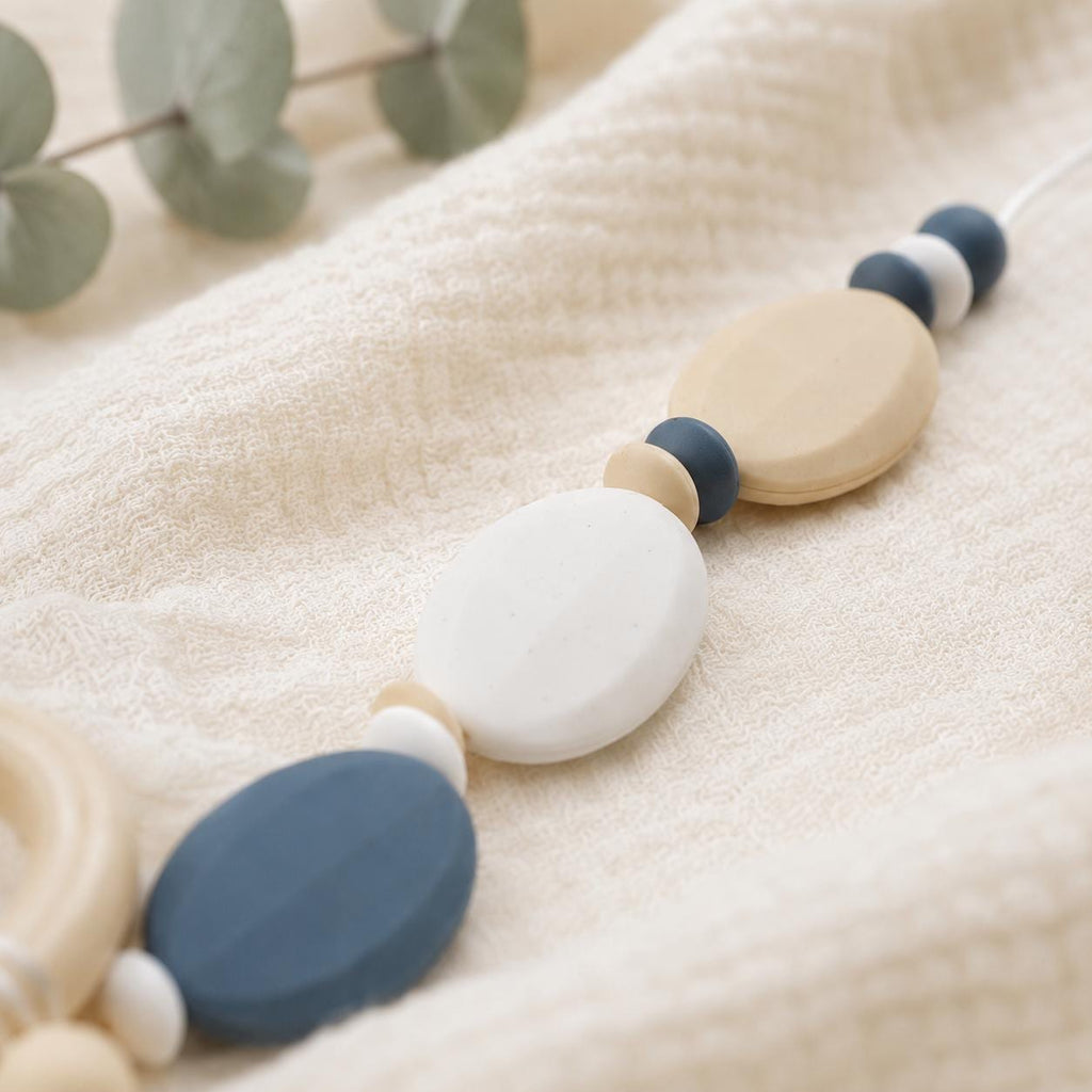 Collier d’allaitement Emma – silicone et bois – vue 6