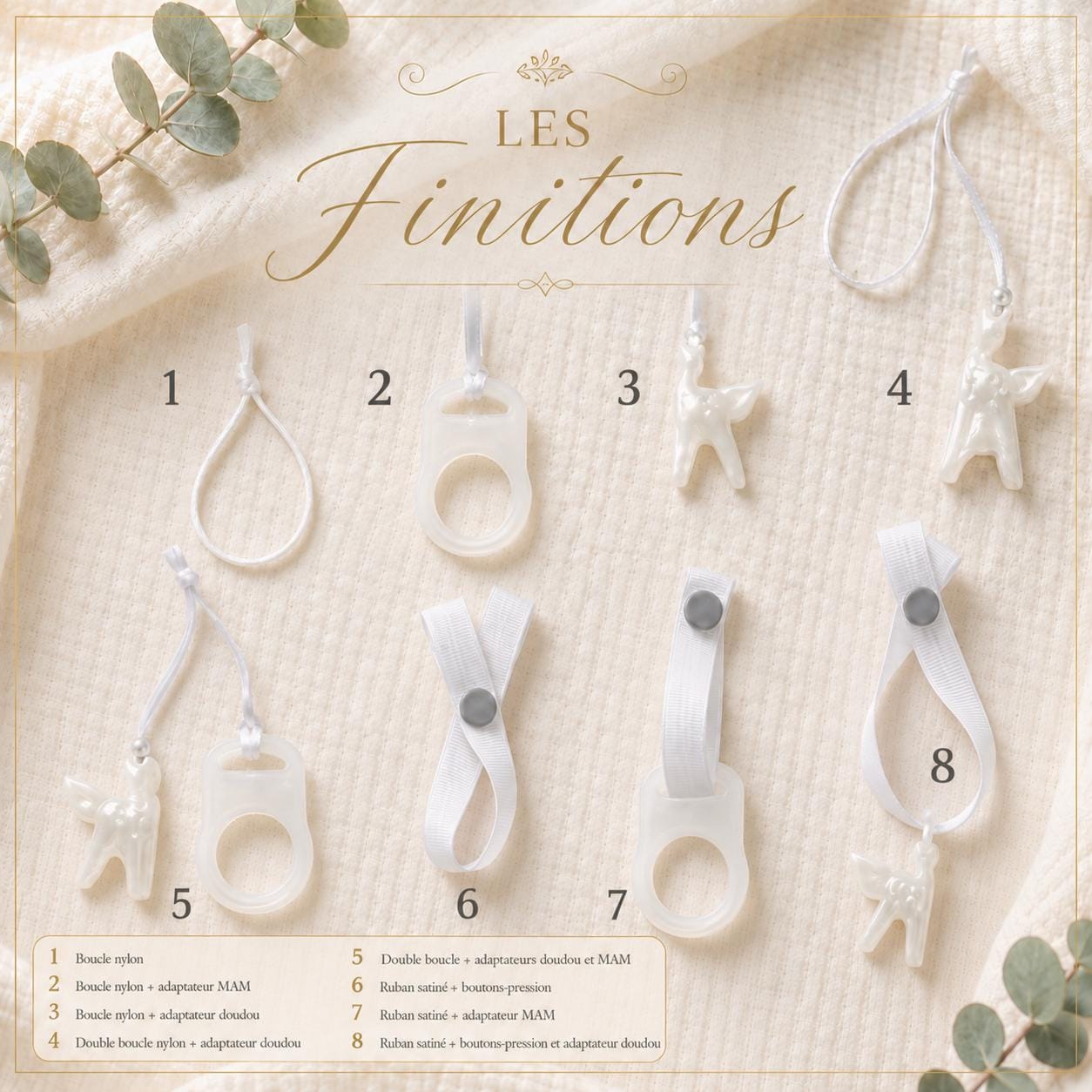 Coffret naissance lapin beige personnalisé – 5 pièces – vue 6