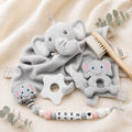 Coffret naissance personnalisé éléphant – 4 pièces – photo principale